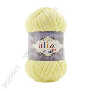 Пряжа &quot;Velluto&quot; 100 г*68 м (5 шт) светлый-лимон №13
