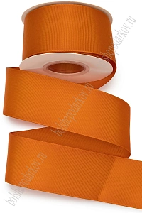 Лента репсовая 5 см*20 ярд &quot;1 сорт&quot; (SF-1350) оранжевый №24