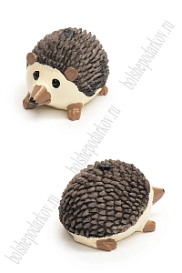 Фигурка миниатюрная &quot;Ёжик&quot; 2,5*3,7*2,3 см (2 шт) SF-8049
