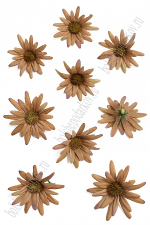 Головки цветов &quot;Хризантема&quot; 5 см (100 шт) SF-2090, коричневый №4