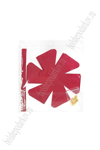 Сумочка 10*10*15 см (2 шт) SF-8041, бордовый