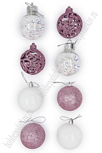 Набор новогодних шаров 6 см (16 шт) DF23-029