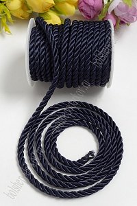 Шнур в бобине  5 мм*10 ярд (SF-3317) темно-синий №65