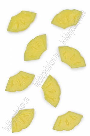 Муляж декоративный долька ананаса, SF-1218 (10 шт)