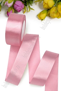 Лента атласная 4 см*25 ярд (SF-1356) розовый №135