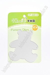 Трафарет для тиснения и вырубки "Мишка" (SF-3492)