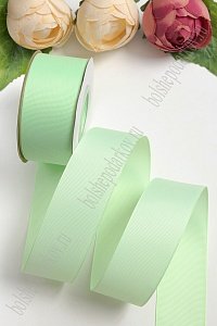 Лента репсовая 4 см*20 ярд &quot;1 сорт&quot; (SF-1349) мятный №50