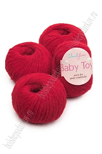 Пряжа "Baby Toy" 40 гр (10 шт) SF-7842, красный