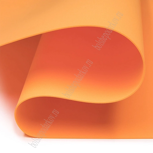 Фоамиран 1 мм, Китай 60*70 см (10 листов) SF-5822, оранжевый №2