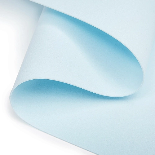 Фоамиран 1 мм, Китай 50*50 см (10 листов) SF-3431, голубой №1064