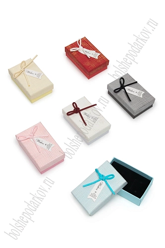 Коробочки для украшений 5*8*2,7 см (24 шт) SF-8138, ассорти №3