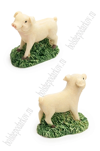 Фигурка миниатюрная &amp;quot;Поросёнок&amp;quot; 2,5*4*4 см (2 шт) SF-8049