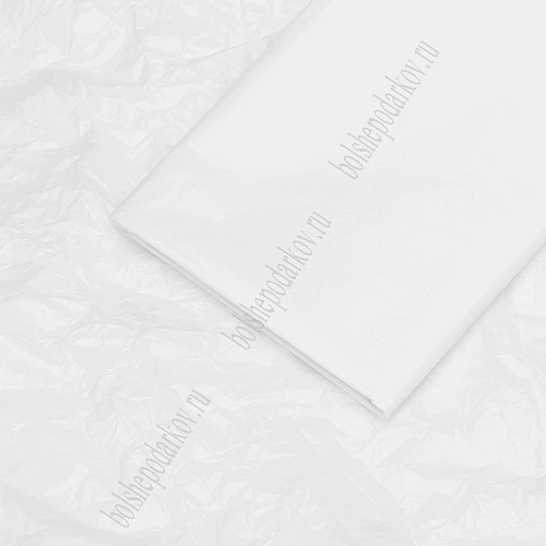 Бумага тишью 50*66 см (10 листов) SF-914, белый №045