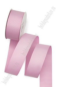 Лента репсовая 4 см*20 ярд "1 сорт" (SF-1349) розовый №0114