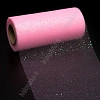 Фатин с блестками 15 см*25 ярд (SF-604) розовый №42