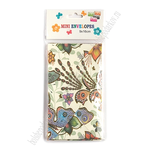 Конверт подарочный 16*9 см (10 шт) SF- 8156, №3