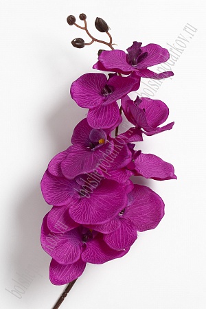 Ветка декоративная &quot;Орхидея&quot; 106 см (SF-1557) темно-сиреневый
