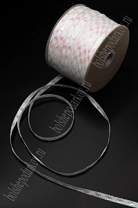 Лента декоративная 0,8 см*150 ярд (6-15-711)