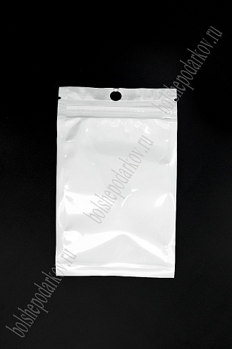 Пакеты фасовочные с ZIP замком и подвесом 8*13 см (100 шт) SF-7518