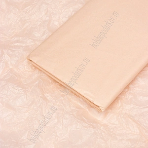 Бумага тишью 50*66 см (10 листов) SF-914, светло-персиковый №FT05