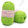 Пряжа &amp;quot;Milk cotton Premium&amp;quot; 50 гр (10 шт) SF-7847, салатовый