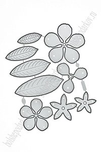 Форма для вырубки "Цветочек" 11,5*10,5 см (SF-7793) №81