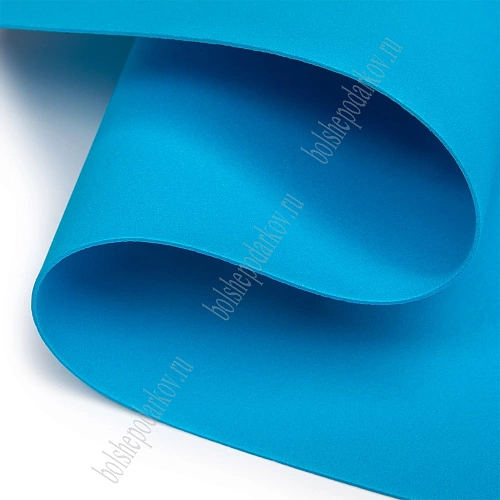 Фоамиран 1 мм, Китай 50*50 см (10 листов) SF-3431, бирюзовый №1063