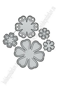 Форма для вырубки "Цветочки" 8*8 см (SF-7793) №79