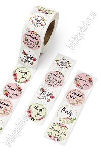 Наклейки в рулоне 2,5 см (500 шт) SF-7839, №3