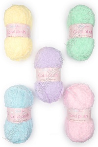 Пряжа &quot;Coral plush&quot; 100 гр (5 шт) SF-7843, №2
