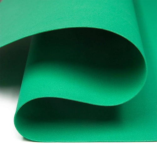 Фоамиран 1 мм, Китай 60*70 см (10 листов) SF-5822, зеленый №1046