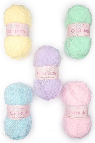 Пряжа &amp;quot;Coral plush&amp;quot; 100 гр (5 шт) SF-7843, №2