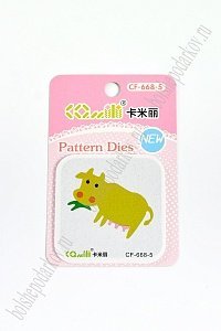 Трафарет для тиснения и вырубки "Корова" (SF-3490)