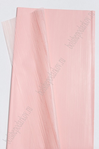 Пленка для цветов 58*58 см &amp;quot;Полосы&amp;quot; (20 шт) SF-4327, розовый персик №04