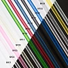 Лента органза с атласными краями 0,7 см*25 ярд (SF-8087) бордовый №33