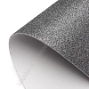 Фоамиран глиттерный самоклеющ. А4 (10 листов) SF-1957, черное серебро №018