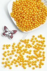 Бусинки 6 мм, 50 гр (SF-1451) оранжевый №81