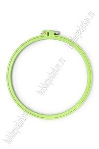 Пяльцы пластиковые 21 см (SF-5622) салатовый