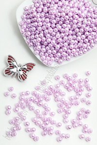 Бусинки 6 мм, 50 гр (SF-1451) светло-сиреневый №92