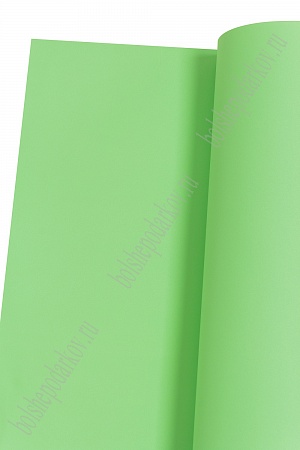 Фоамиран зефирный &quot;1 сорт&quot; 1 мм, 60*70 см (10 листов) SF-3584, светло-зеленый №238