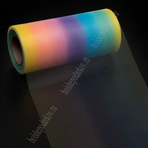 Фатин с переходом цвета 15 см*25 ярд (SF-2952) №4