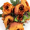 Букет декоративный &amp;quot;Пион с ягодами&amp;quot; (SF-1551) палево-оранжевый