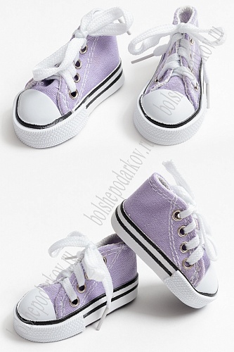 Обувь для игрушек 7,5 см &amp;quot;Кеды&amp;quot; (1 пара) SF-5977, фиолетовый