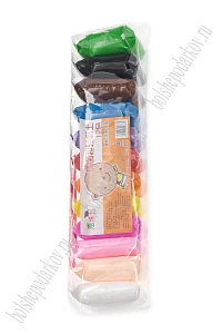 Пластилин суперлегкий со стеком (12 шт) SF-5195