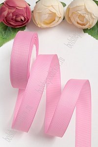 Лента репсовая 2,5 см*20 ярд (SF-3451) розовый №255