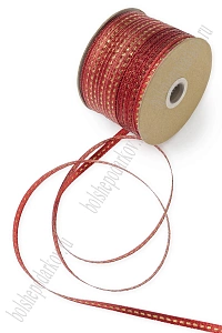 Лента декоративная 0,6 см*150 ярд (6-15-800)