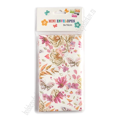 Конверт подарочный 16*9 см (10 шт) SF- 8156, №6