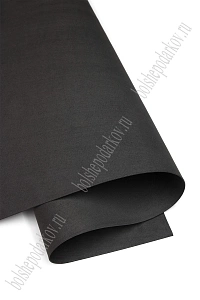 Фоамиран 1 мм, Китай 50*50 см (10 листов) SF-3431, черный №1041