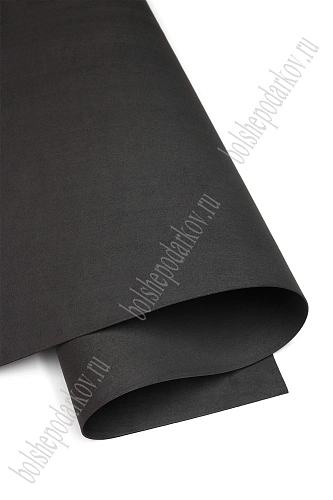 Фоамиран 1 мм, Китай 50*50 см (10 листов) SF-3431, черный №1041