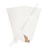 Коробка переноска для цветов Long L (без дна) 18*34*53 см, белый-крафт